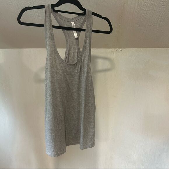 Fabletics  Aventura Gray Racerback Tank Top - Picture 3 of 8